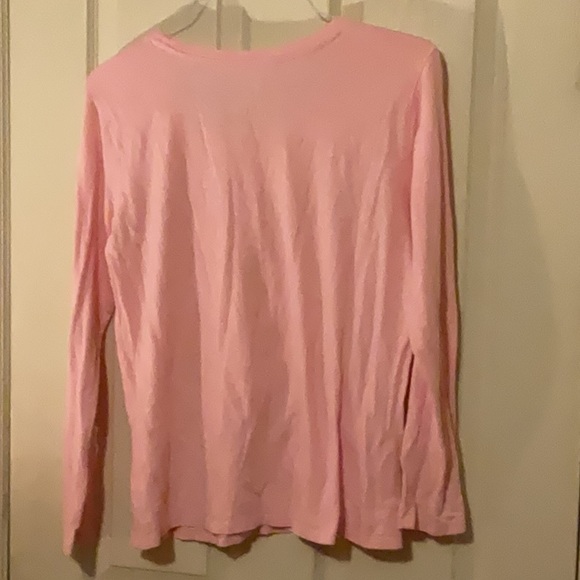 🌸BUY 3 for $15🌸 
Gap Essential Crew Long-Sleeve Pink size Large - Picture 4 of 5